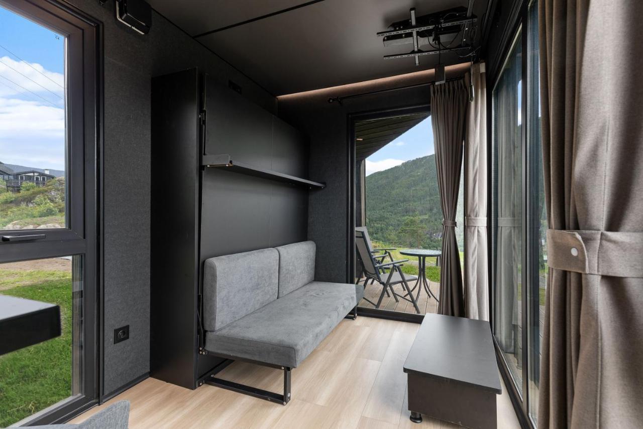 Sogndal Fjordpanorama - Studio Cabins With View Dış mekan fotoğraf